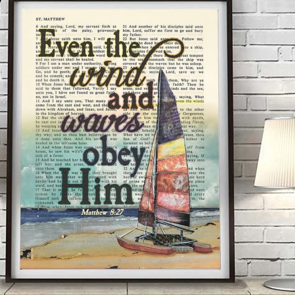 Custom Bible Verse Canvas & Frames